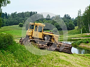 Old tractor