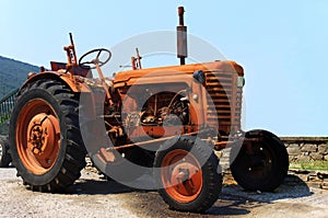 Old tractor