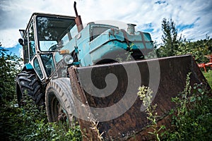 Old tractor