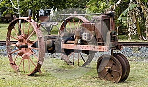 Old tractor