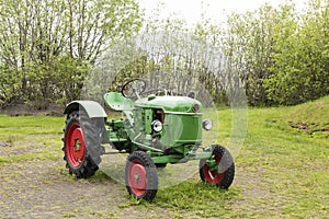 Old tractor