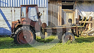 Old tractor