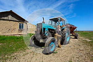 Old tractor