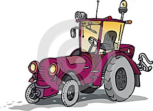 Old tractor photo