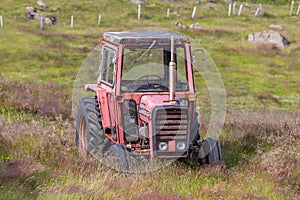 Old tractor in Iceland