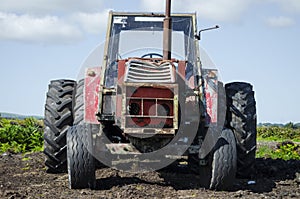 Old tractor in Ireland