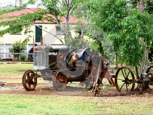 Old Tractor near Atherton Queensland Australia