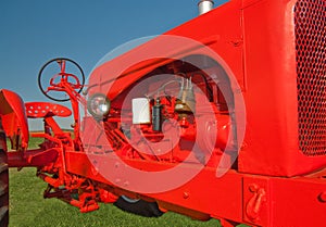 Old Tractor With New Paint