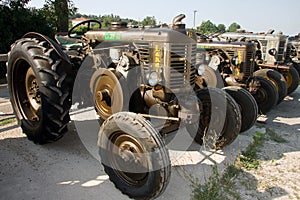 Old tractors