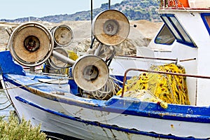 Old traditional fishing boat