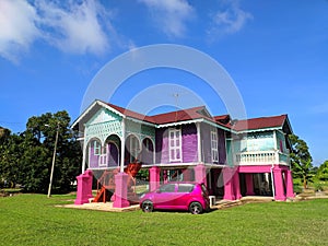 Old traditional house in Malaysia