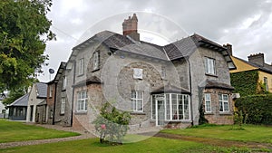 Old traditional Irish homes in Adare Ireland