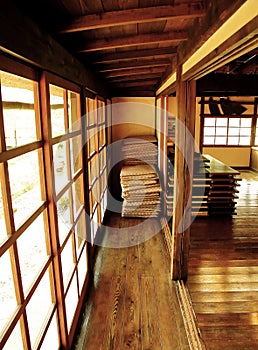 Old traditional Japanese House Interior