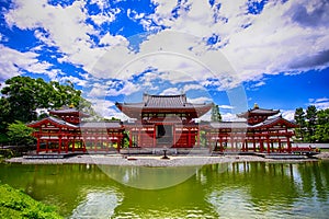 Old Traditional Japanese Temple Building in Uji Japan