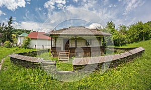 Old traditional romanian house