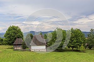 An old traditional Romanian house