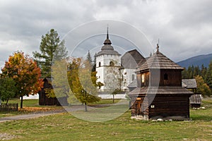 Old traditional Slovakian village