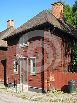 Old traditional swedish Bakery or Pastry shop. Linkoping. Sweden.