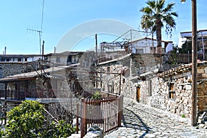 Old traditional village in Cyprus