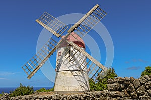 Typical windmill of Graciosa Island