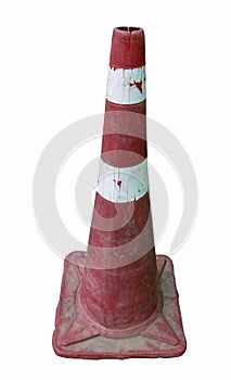 Old traffic cone