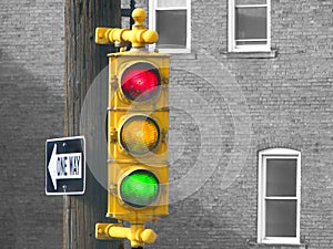 Old Traffic Light