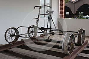 Old train bike