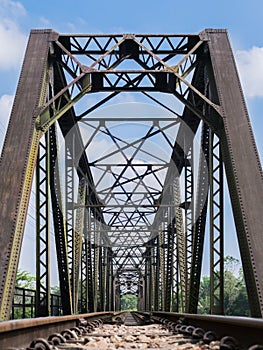 Old train bridge