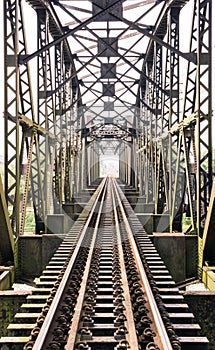 Old train bridge