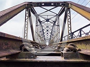 Old train bridge