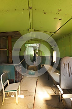 Old Train Interior