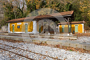 Old train station