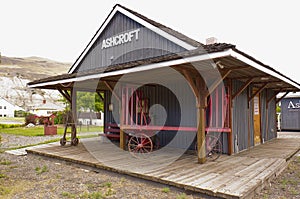 Old historic train station