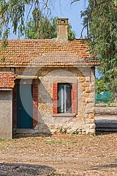 Old train station in Greece.