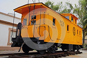 Old train with a steam locomotive city of mexico, mexico III