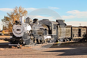 An old train in Tonopah