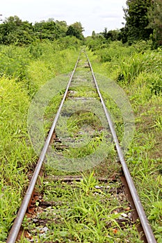 Old train tracks