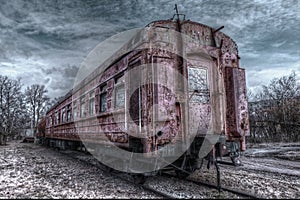 Old train wagon
