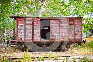 Old train wagon