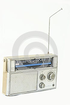 Old transistor radio photo