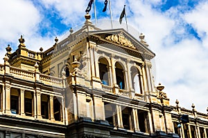 The Old Treasury Building in downtown Brisbane, Australia, 2021