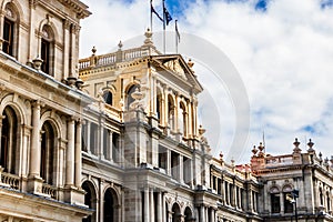 The Old Treasury Building in downtown Brisbane, Australia, 2021