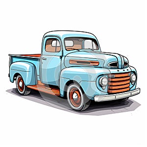 Old Truck Art Nostalgic Beauty