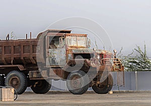Old truck called kekra in nagar parkar Sindh Pakistan