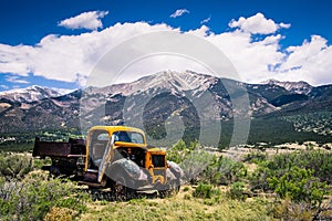 Old Truck Mountain Range