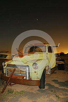Old Truck and a Shooting Star