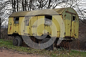 Old truck vagon photo