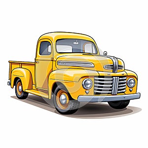 Old Truck Vibe Nostalgic Journey
