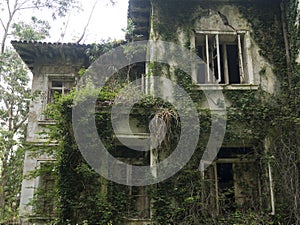 Old Tuberculosis hospital, Pedrosa Island, Santander, Cantabria