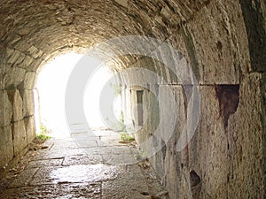Old tunnel - Miletus, Turkey photo